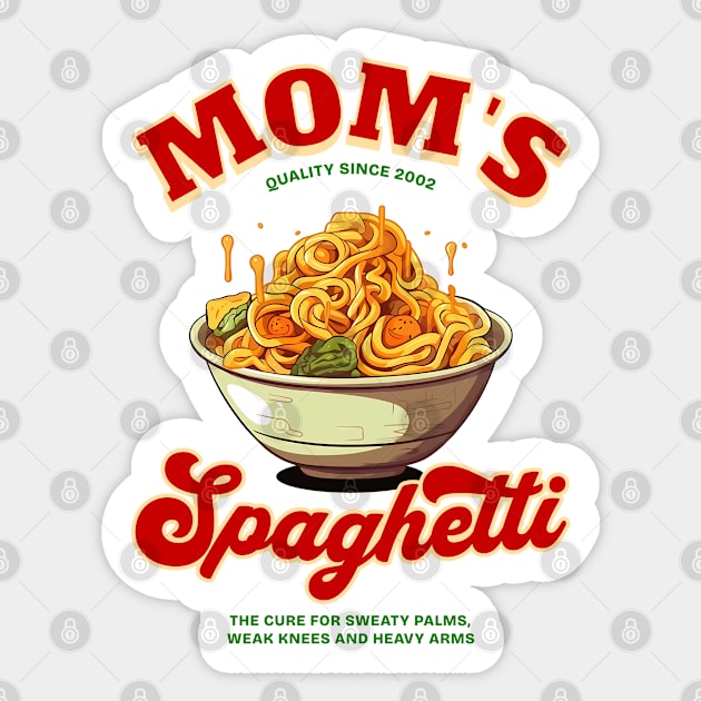 Mom's Spaghetti Sticker by Three Meat Curry